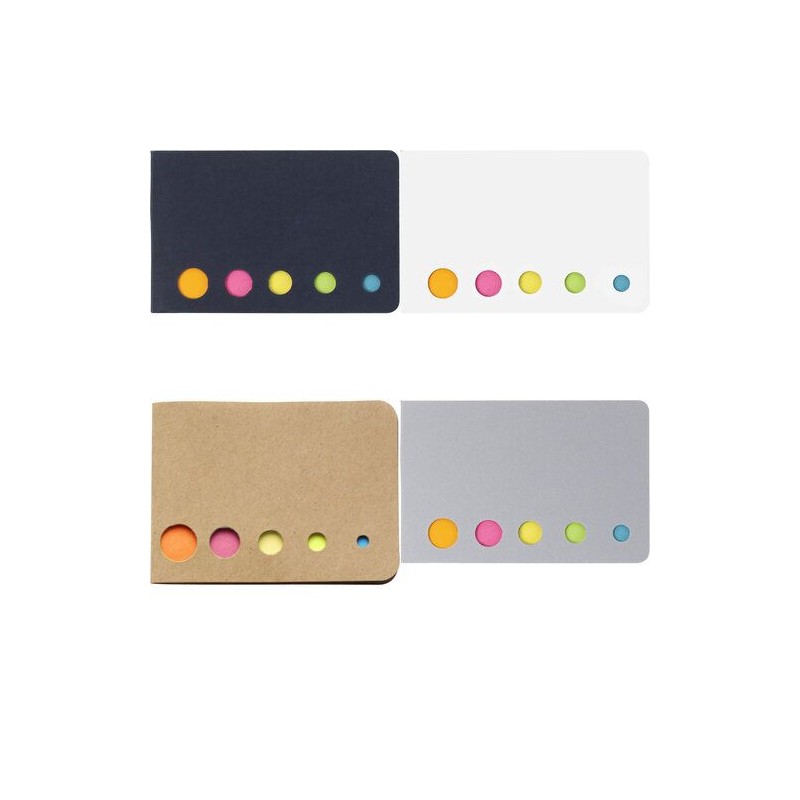 Etui cartonné personnalisé avec papiers repositionnables - Dwayne Matières : carton Couleurs : noir impression haute définition