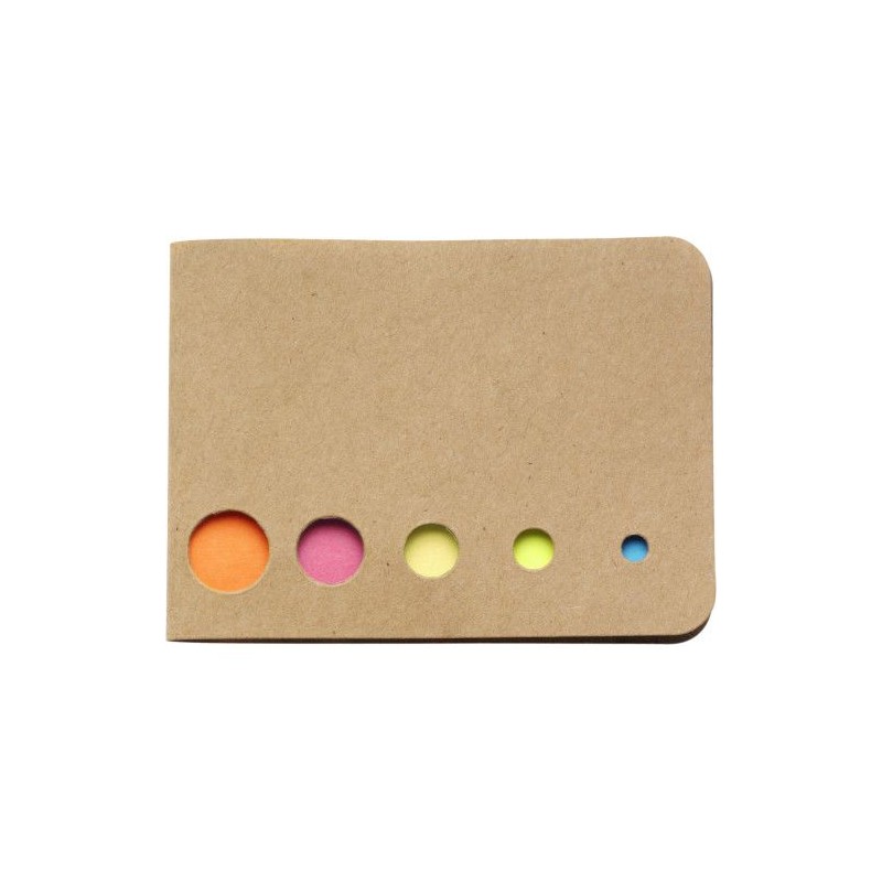 Etui cartonné personnalisé avec papiers repositionnables - Dwayne Matières : carton Couleurs : noir marquage couleur éclatante