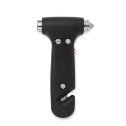 Marteau de sécurité personnalisé 3 en 1 - RESQ Matières : métal Couleurs : noir 2