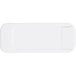 Cache webcam personnalisé sécuritaire Aubrey - Protection de la vie privée pas cher Matières : plastique Couleurs : blanc