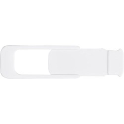Cache webcam personnalisé sécuritaire Aubrey - Protection de la vie privée pas cher Matières : plastique Couleurs : blanc 2
