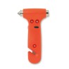 Marteau de sécurité personnalisé 3 en 1 - RESQ Matières : métal Couleurs : orange personnalisable avec votre logo