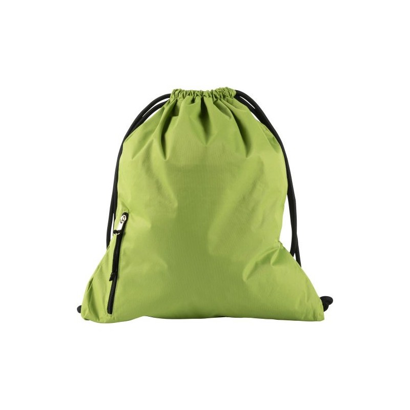 Sac à dos personnalisé en pongée idéal pour le sport - Elise Matières : nylon Couleurs : kaki marquage couleur éclatante