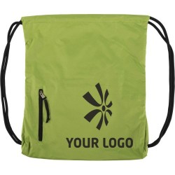 Sac à dos personnalisé en pongée idéal pour le sport - Elise Matières : nylon Couleurs : noir goodies entreprise design