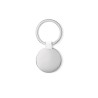Porte-clés Rond Personnalisé - ROUNDY Matières : métal Couleurs : blanc