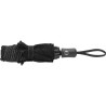 Parapluie pliable personnalisé indispensable pas cher Kayson Matières : pongée Couleurs : noir marquage laser ultra précis