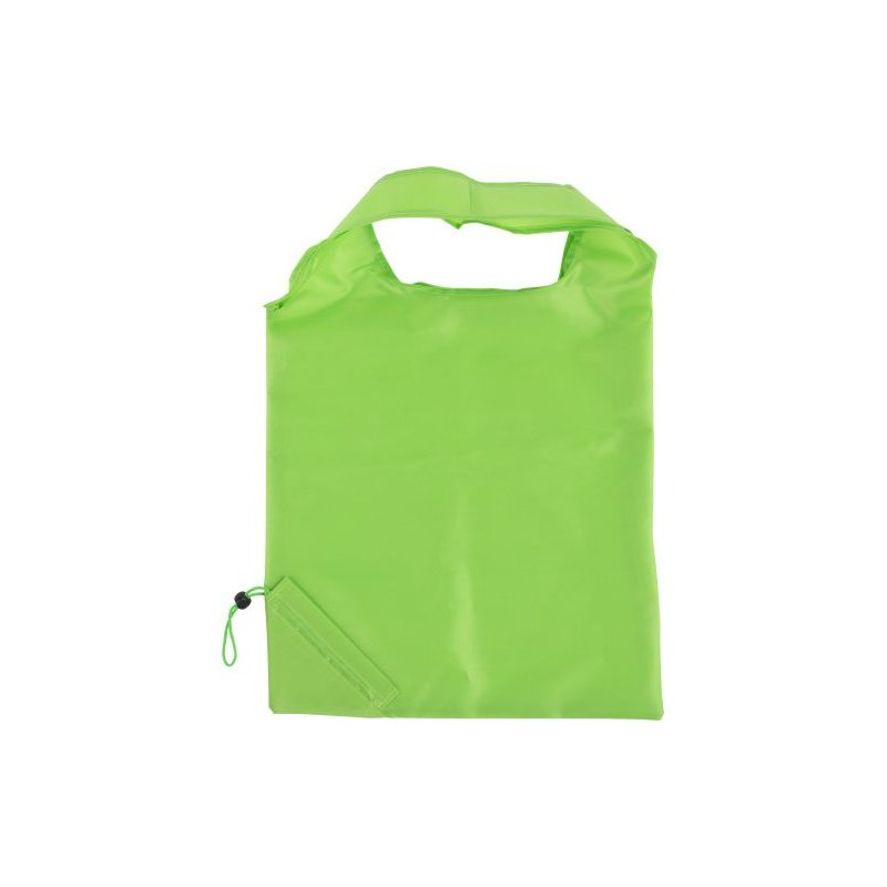 Sac pliable personnalisable de shopping Billie Matières : polyester Couleurs : jaune impression haute définition