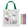 Sac à colorier en coton personnalisable - MATEUSZ Matières : coton Couleurs : blanc goodies publicitaire événementiel