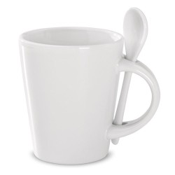 Mug Personnalisé de Sublimation Éco-responsable - SUBLIMKONIK Matières : grès Couleurs : blanc