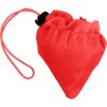 Sac pliable personnalisable de shopping Billie Matières : polyester Couleurs : rouge marquage laser ultra précis