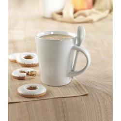 Mug Personnalisé de Sublimation Éco-responsable - SUBLIMKONIK Matières : grès Couleurs : blanc cadeau entreprise pas cher