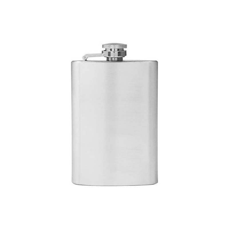 Flasque personnalisée en acier inoxydable - Cadeaux d'entreprise Ingrid Matières : métal Couleurs : argenté personnalisable avec