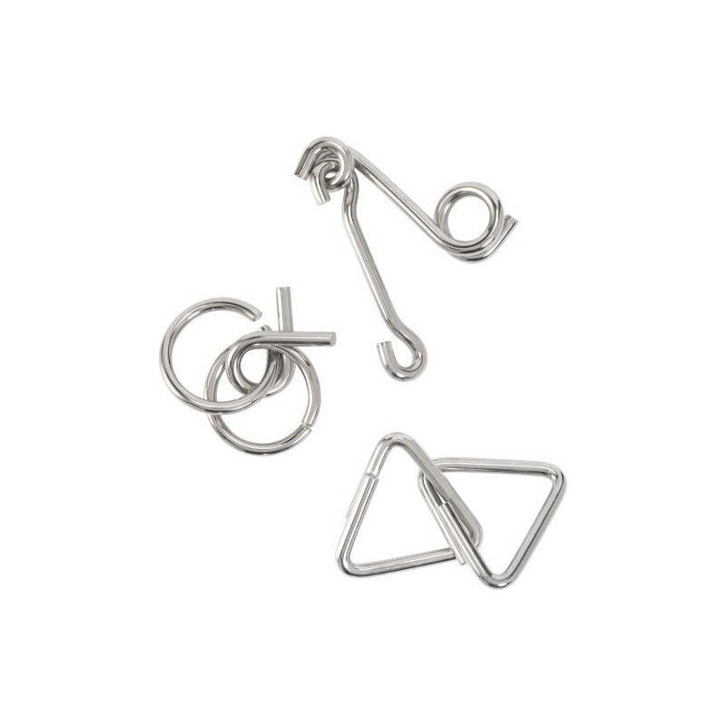 Set de 3 jeux de réflexion Nilo