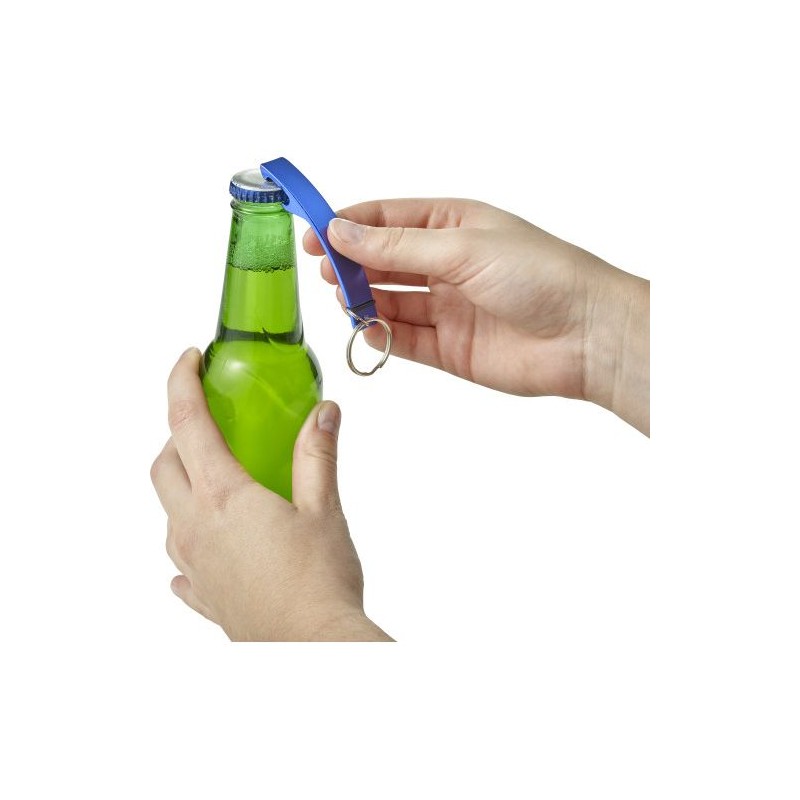 Porte-clés Aluminium Amani avec Décapsuleur