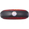 Réflecteur LED Personnalisé et Sécurisé avec Mousqueton - Zuri Matières : polypropylène (PP) Couleurs : rouge personnalisable av