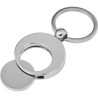Porte-clés Métal Personnalisé avec Jeton pour Entreprises Christie Matières : alliage Couleurs : argenté marquage laser ultra pr