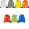 Sac à dos publicitaire en non-tissé - Nathalie Matières : non tissé Couleurs : vert citron cadeau client original