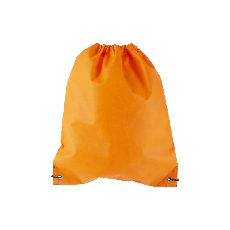 Sac à dos publicitaire en non-tissé - Nathalie Matières : non tissé Couleurs : vert citron goodies publicitaire durable