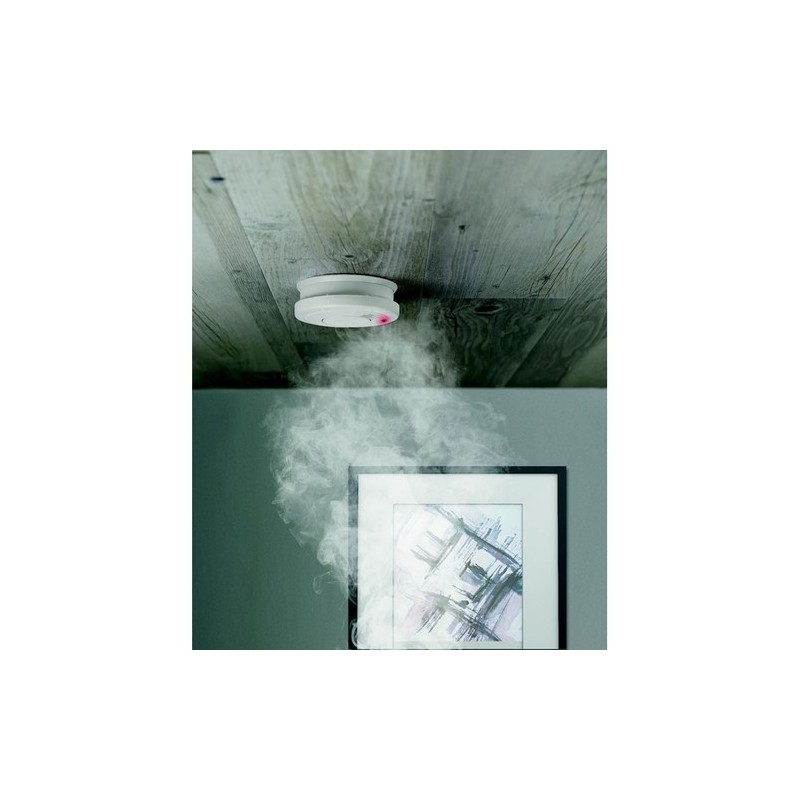 Détecteur de fumée personnalisé fiable - NONSMOKE Matières : ABS Couleurs : blanc goodies publicitaire événementiel