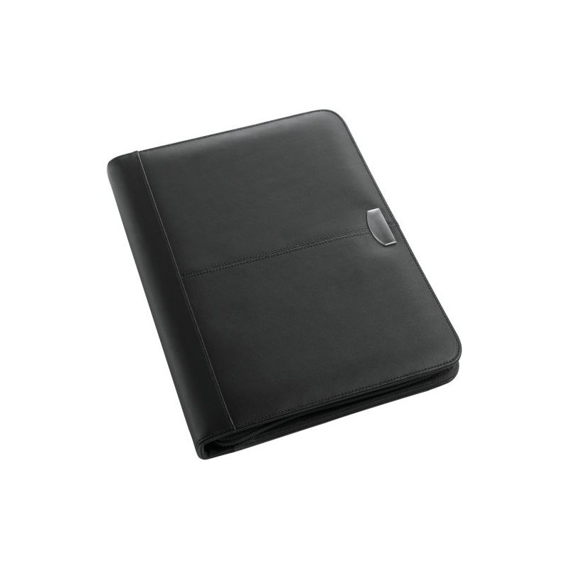 Conférencier A4 zippé en cuir reconstitué Josie