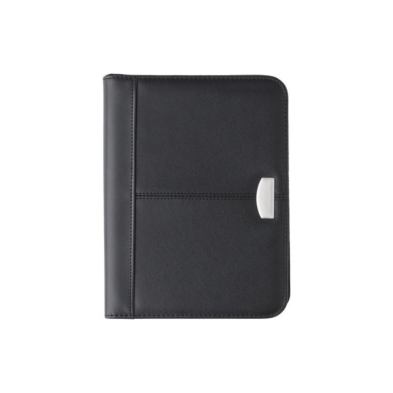 Conférencier A5 Zippé en Cuir Reconstitué Rosa