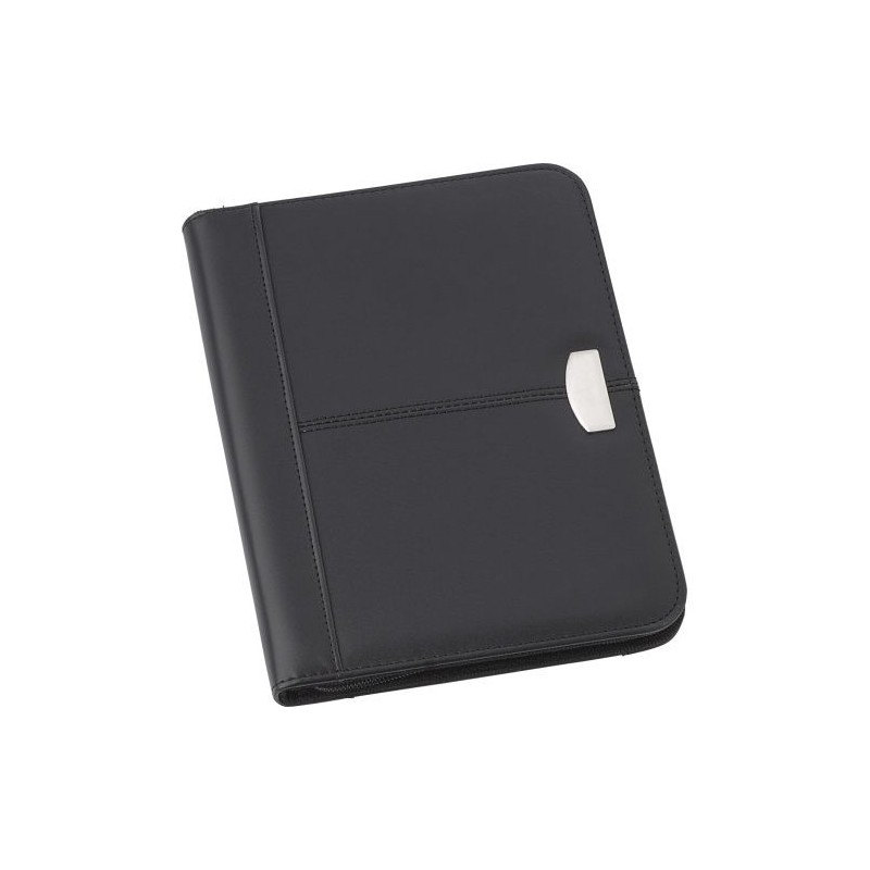 Conférencier A5 Zippé en Cuir Reconstitué Rosa