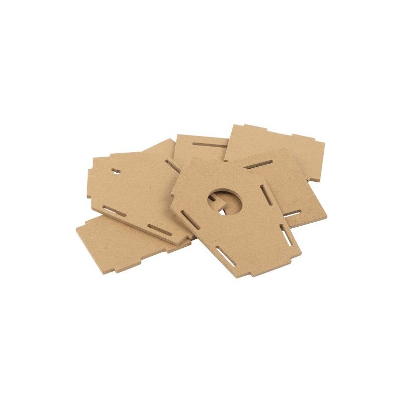 Nichoir en MDF Taylor - Abri idéal pour oiseaux