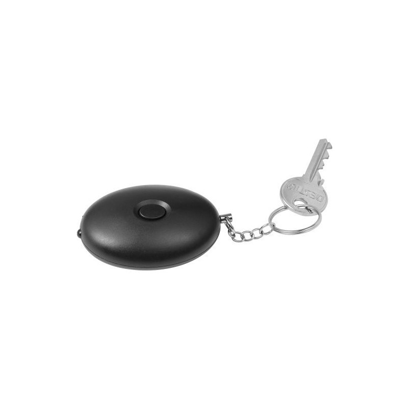 Porte-clés anti-agression personnalisé avec alarme LED Harold Matières : plastique Couleurs : blanc cadeau collaborateur premium