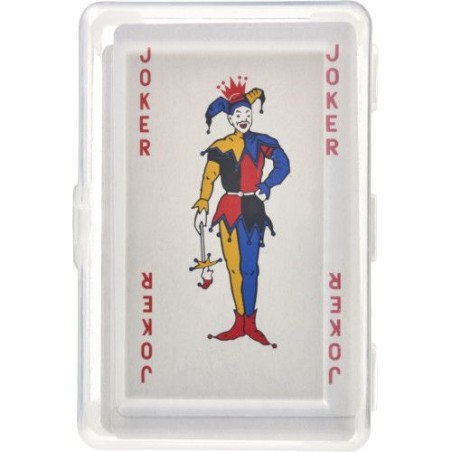 Jeu de 54 cartes personnalisées pour entreprises - Victoria Matières : papier Couleurs : rouge