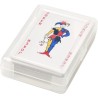 Jeu de 54 cartes personnalisées pour entreprises - Victoria Matières : papier Couleurs : rouge goodies publicitaire événementiel