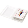 Jeu de 54 cartes personnalisées pour entreprises - Victoria Matières : papier Couleurs : rouge impression haute définition
