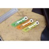 Cutter translucide en plastique élégant et précis - Griffin Matières : métal Couleurs : jaune goodies personnalisé en stock