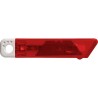 Cutter translucide en plastique élégant et précis - Griffin Matières : métal Couleurs : rouge goodies publicitaire événementiel