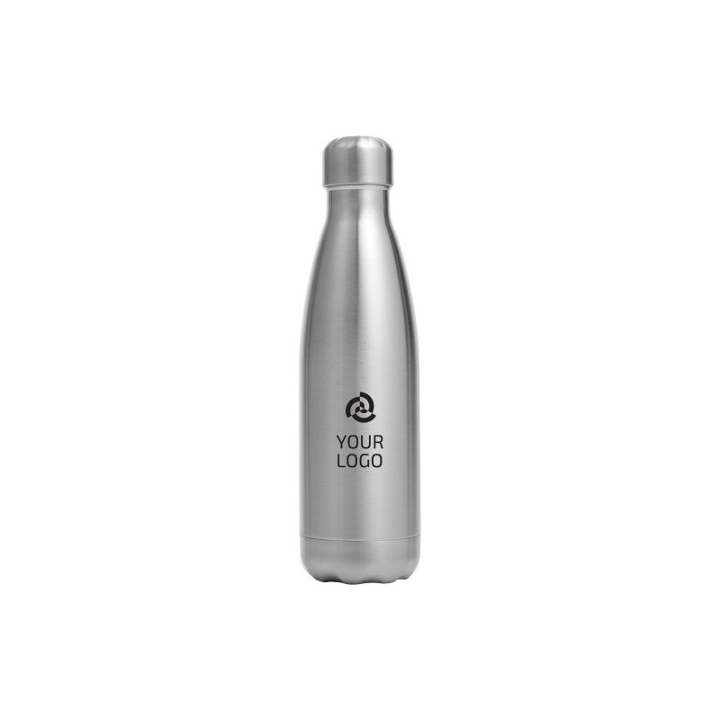 Gourde en acier inoxydable simple paroi de 650 ml personnalisée Sumatra Matières : acier inoxydable Couleurs : bleu goodies publ