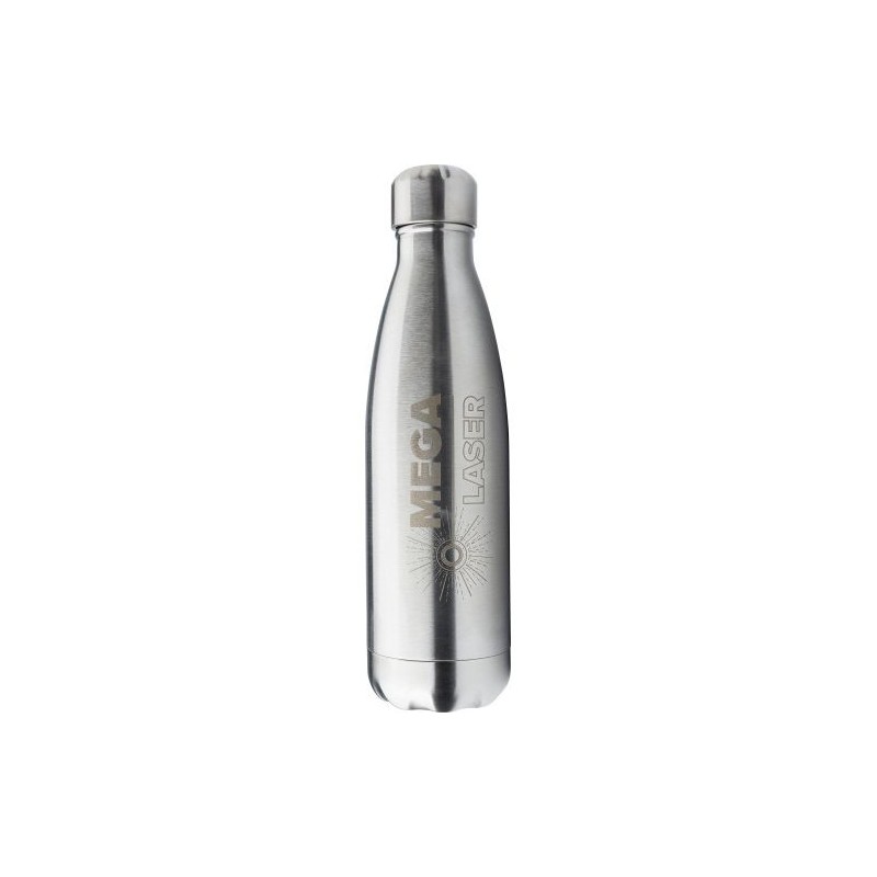 Gourde en acier inoxydable simple paroi de 650 ml personnalisée Sumatra Matières : acier inoxydable Couleurs : bleu objet promot