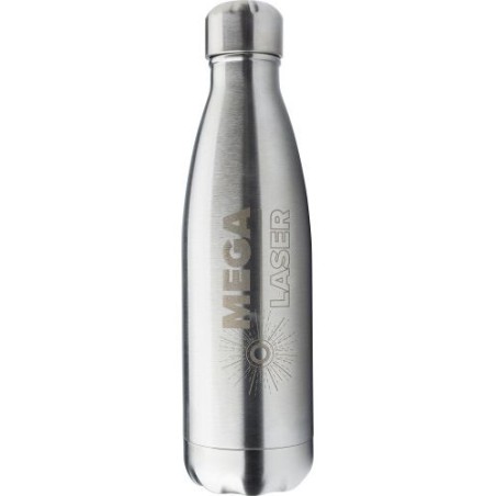 Gourde en acier inoxydable simple paroi de 650 ml personnalisée Sumatra Matières : acier inoxydable Couleurs : bleu objet promot