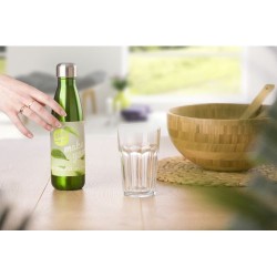 Gourde en acier inoxydable simple paroi de 650 ml personnalisée Sumatra cadeau collaborateur premium