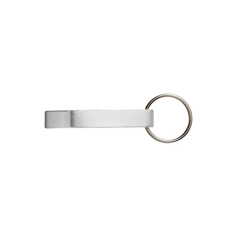 Porte-clés décapsuleur utile et personnalisé Felix Matières : métal Couleurs : argenté objet promotionnel éco-responsable