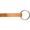 Porte-clés décapsuleur utile et personnalisé Felix Matières : métal Couleurs : orange impression haute définition