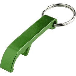 Porte-clés décapsuleur utile et personnalisé Felix Matières : métal Couleurs : vert cadeau collaborateur premium