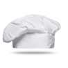 Toque de chef personnalisée en coton 130g/m2 - CHEF Matières : coton Couleurs : blanc