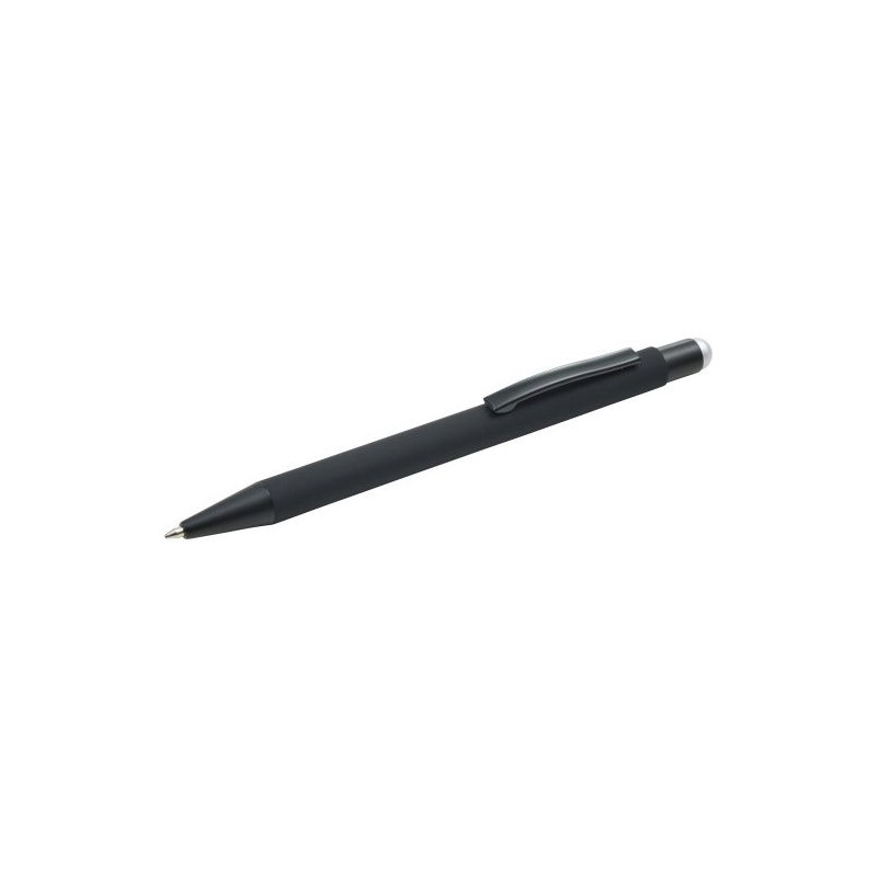 Stylo bille personnalisable à toucher gomme Formentera Matières : caoutchouc Couleurs : orange livraison express 24h 48h
