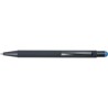 Stylo bille personnalisable à toucher gomme Formentera Matières : caoutchouc Couleurs : bleu clair personnalisable avec votre lo