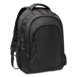 Sac à dos personnalisé et pratique pour ordinateur portable - MACAU Matières : PET Couleurs : noir