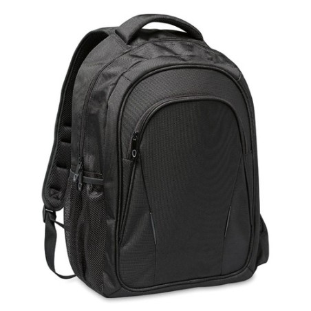 Sac à dos personnalisé et pratique pour ordinateur portable - MACAU Matières : PET Couleurs : noir