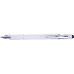 Stylo bille personnalisé en métal Primo Matières : caoutchouc Couleurs : jaune 2