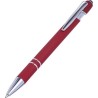 Stylo bille personnalisé en métal Primo Matières : caoutchouc Couleurs : vert citron goodies personnalisé en stock