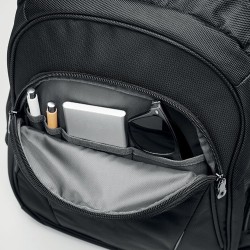 Sac à dos personnalisé et pratique pour ordinateur portable - MACAU Matières : PET Couleurs : noir livraison express 24h 48h