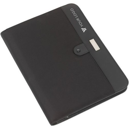 Conférencier A4 Zippé en Microfibre Rianna