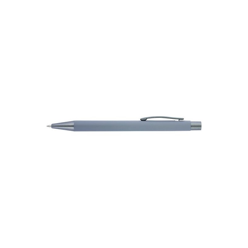 Stylo bille en métal personnalisé Emmett Matières : caoutchouc Couleurs : vert livraison express 24h 48h